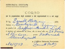 1958 MONTEGROTTO TERME corso