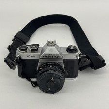 PENTAX Asahi K1000 35mm Film Videocamera Con / 50mm Lenti Con Tracolla