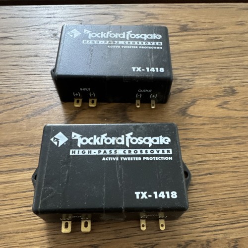 Crossover rockford fosgate - crossover,