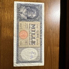 1.000 LIRE TESTINA 20/03/1947