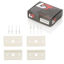 4x Base guida profilata Multiflexboard con rivetti per MERCEDES Viano W639