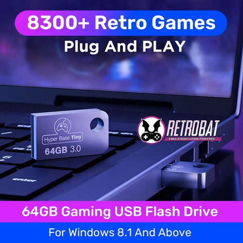 Retrobat 64g gaming - retrobat,