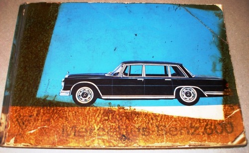 Libretto uso mercedes w100 - mercedes,