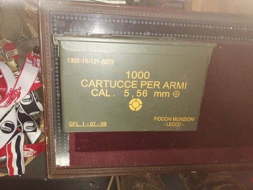 Cassa porta munizioni esercito - munizioni,