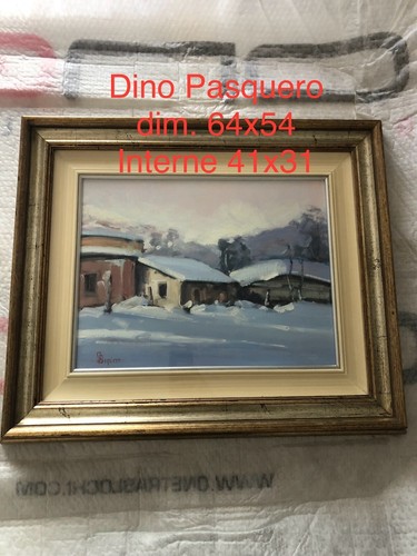 Quadro olio dino - , pasquero