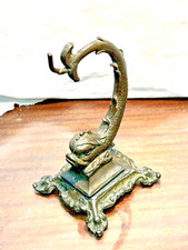 ANTICO SUPPORTO PER OROLOGIO IN BRONZO DELFINO 