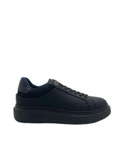 Sneakers da Uomo, Harmont&Blaine, pelle nera, numero 43, nuovo con scatola