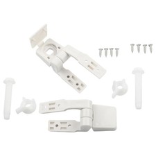 Kit Cerniera Ricambio Bulloni E Viti Set Ristrutturazione Bagno Finitura Bianco