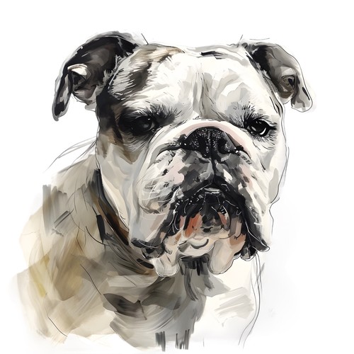 Adesivi bulldog auto - bulldog,