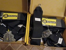 CINTURE DI SICUREZZA 6 PUNTI Nera E Gialla BELTENICK FIA APPROVED