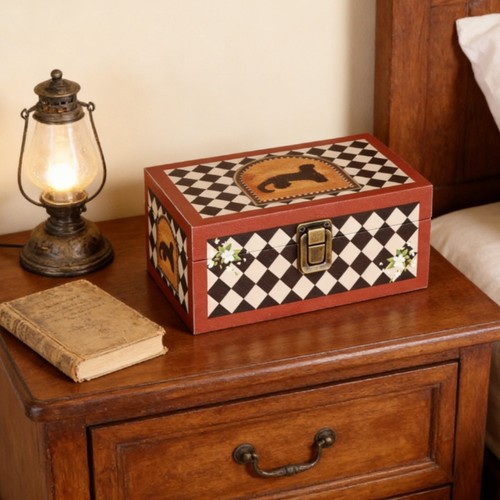 Vintage jewelry box dustproof - jewelry,