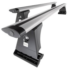 Barre portatutto in alluminio per Citroen C4 Grand Picasso 2007-2013 D argento 1