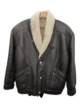 Giacca bomber in pelle di