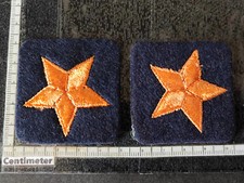 COPPIA DI STELLE ROSSE SU