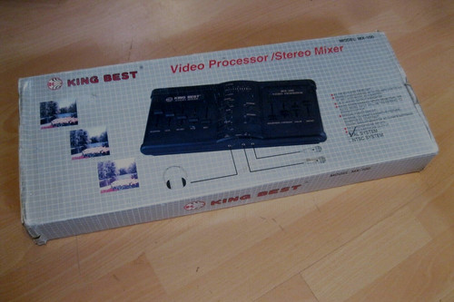 Mixer stereo processore video