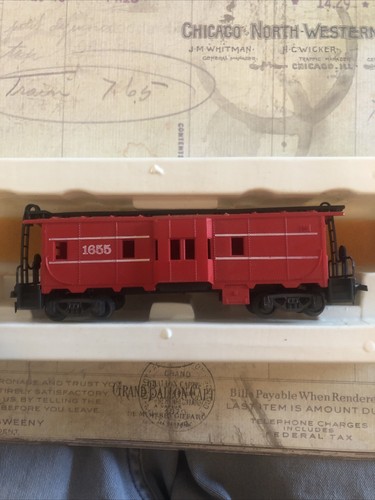 Vagone treno lima caboose - h.o.,