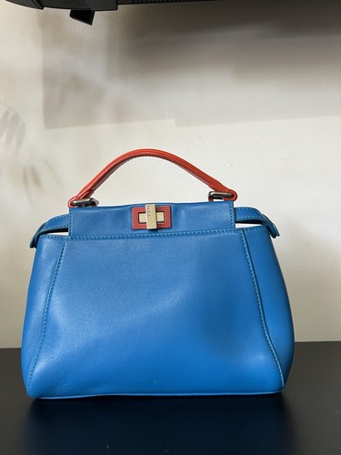 Fendi mini peekaboo pelle - fendi,
