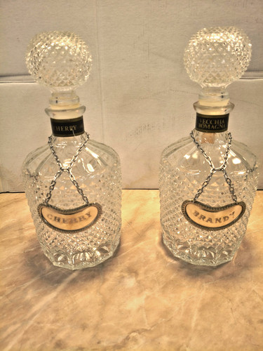 Coppia bottiglie vintage - bottiglie,