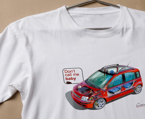 Shirt auto vintage fiat - t-shirt,