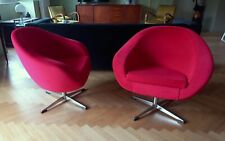 poltrone girevoli Klote Overman scandinavia ’60 vintage lounge chair