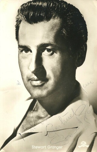 Stewart granger autografo - granger,