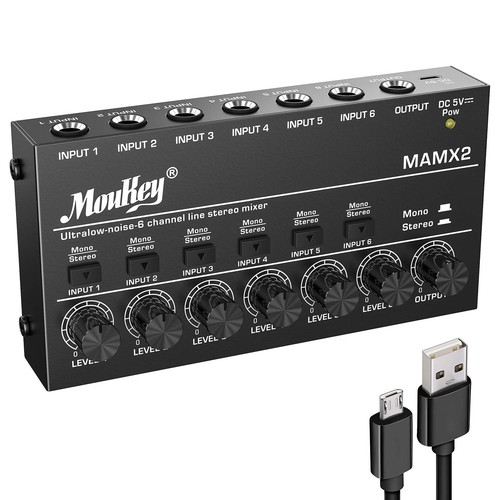 Mixer audio stereo - audio,