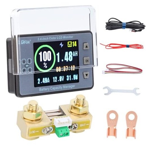 Monitor batteria 100v - dc, 8-100v