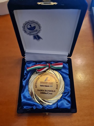 Medaglia fidal lazio 2018 - 19)medaglia,