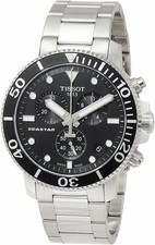 Tissot Uomo Seastar 660/1000 Cinturino Acciaio Inox Quarzo Svizzero, Grigio, 22...