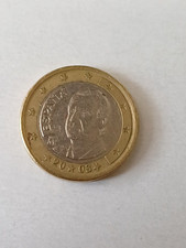 Moneta da 1 euro della Spagna 2003, circolata
