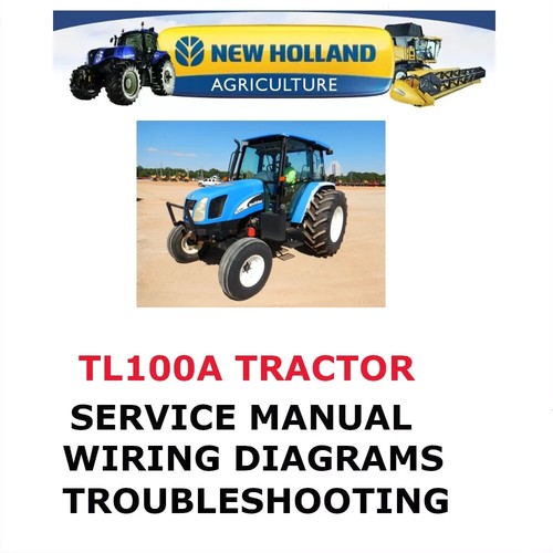 New holland tl100a trattore - new,