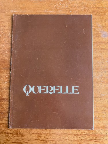 Querelle dossier presse - querelle,