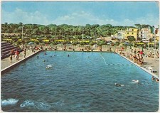 LIDO DI OSTIA - STABILIMENTO KURSAAL - LA PISCINA (ROMA) 1959