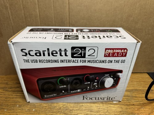 Focusrite scarlett 2i2 - scarlett,