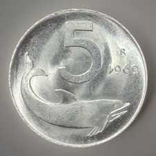 REPUBBLICA ITALIANA 5 LIRE