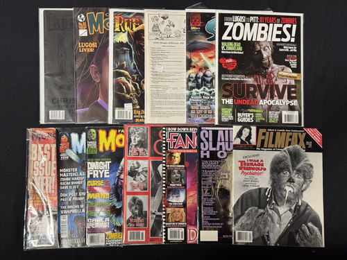 Horror magazines lot - magazines, 13