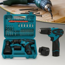 Trapano Professionale Avvitatore 2 Batteria 18V a Litio + Valigia Accessori 2025