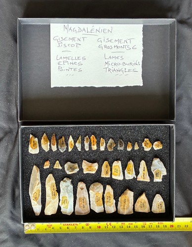 Silex taillés magdaléniens