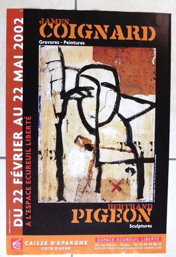 Coignard james affiche 2002 - coignard,