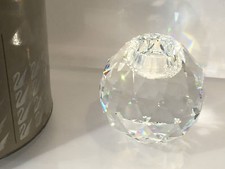 PORTACANDELE FIGURA SWAROVSKI 6 CM CON SCATOLA ORIGINALE E CERTIFICATO (((OTT...