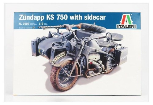 Italeri 7406 zundapp ks750 - 7406, 1/9