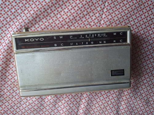Radio vintage koyo transistor - vintage,