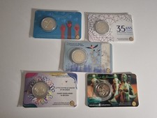 Set coincard 2 euro unc - 5,