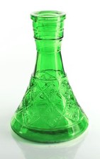 Nouveau vase de crystal VERT