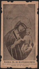 699 Santino antico Madonna di
