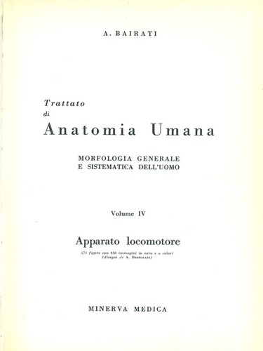 Trattato anatomia umana - di,