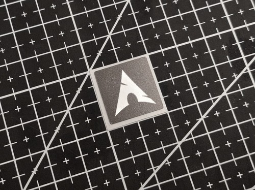 Adesivi linux arch - 5, nero
