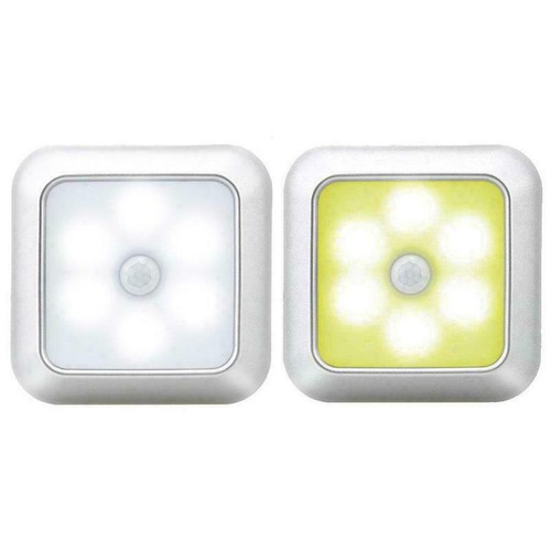 Led battery powered pir - 1-6x,