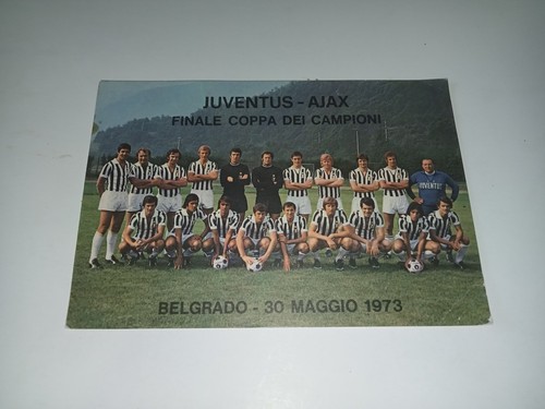Cartolina juventus ajax - cartolina,