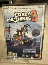 CRAZY MACHINES 3 Giochi COMPUTER Games PC da Collezione Nuovi CD DVD ROM Sealed